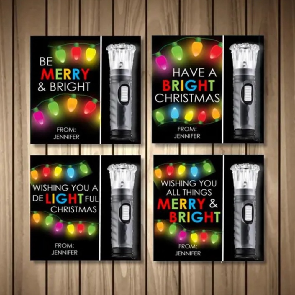 Christmas Stocking Stuffers-Mini Flashlight Gifts for Office, School Grab Bag